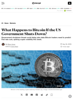 What Happens to Bitcoin If the US Government Shuts Down? - Decrypt