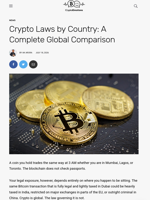 Crypto Laws by Country: A Complete Global Comparison