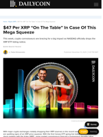 $47 Per XRP “On The Table” In Case Of This Mega Squeeze - DailyCoin