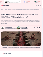 BTC USD Bounces: When Will Crypto Recover?