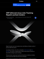XRP billionaire boys club: Tracking Ripple’s earliest insiders