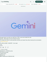 Google Gemini now lets you edit Docs, PDFs, and more inside the chat