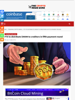 FTX to distribute $900M to creditors in fifth payment round - The Crypto News Wire