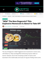 *NEW* The New Dogecoin? This Explosive Memecoin Is About to Take Off - Crypto News Flash