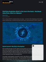 FILE Price Prediction: $0.67 Is the Line in the Sand — One Break Away From a Rout or a Squeeze - Blockchain.News