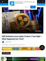 XRP Realized Losses Spike To New 3-Year High — What Happened Last Time? | Bitcoinist.com