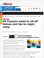US Treasury wants to cut off Huione over ties to crypto crime - The Crypto News Wire