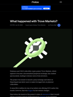 What happened with Trove Markets?