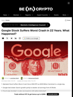 Google Stock Suffers Worst Crash in 22 Years. What Happened?