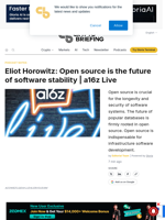 Eliot Horowitz: Open source is the future of software stability | a16z Live