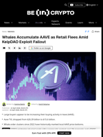 Deep-Pocketed Buyers Accumulate AAVE as Retail Flees