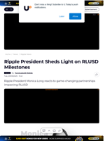 Ripple President Sheds Light on RLUSD Milestones - U.Today