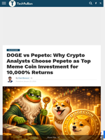 DOGE vs Pepeto: Why Crypto Analysts Choose Pepeto as Top Meme Coin Investment for 10,000% Returns - TechBullion