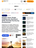 Ripple Sees Huge Stablecoin Demand With RLUSD Perfectly Positioned – Featured Bitcoin News
