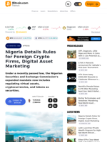 Nigeria Details Rules for Foreign Crypto Firms, Digital Asset Marketing – Africa Bitcoin News