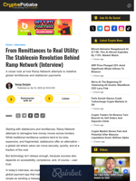 From Remittances to Real Utility: The Stablecoin Revolution Behind Ramp Network (Interview)