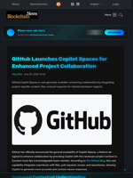 GitHub Launches Copilot Spaces for Enhanced Project Collaboration - Blockchain.News