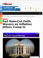 Fed Rate-Cut Faith Wavers as Inflation Jitters Creep In - The Crypto News Wire