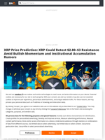 XRP Price Prediction: XRP Could Retest $2.80–$3 Resistance Amid Bullish Momentum and Institutional Accumulation Rumors - Brave New Coin