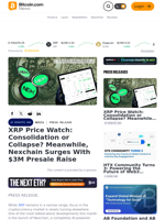 XRP Price Watch: Consolidation or Collapse? Meanwhile, Nexchain Surges With $3M Presale Raise – Press release Bitcoin News