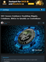 SEC Guidance Lets Ripple, Coinbase, BitGo Act as Custodians