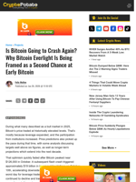 Is Bitcoin Going to Crash Again? Why Bitcoin Everlight Is Being Framed as a Second Chance at Early Bitcoin
