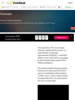 Bitcoin News Today: Mt. Gox Moves $956M Worth of BTC