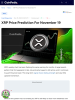 XRP Price Prediction For November 19