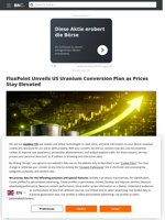 FluxPoint Unveils US Uranium Conversion Plan as Prices Stay Elevated - Brave New Coin