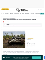 Russia launches massive air assault on Kyiv, Odesa; 17 dead