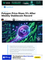 Polygon Price Rises 5% After Weekly Stablecoin Record