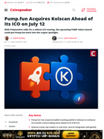 Pump.fun Acquires Kolscan Ahead of Its ICO on July 12 - Coinspeaker