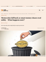 Memecoins fall back as smart money chases real utility - What happens now? - AMBCrypto