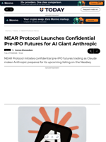 NEAR Protocol Launches Confidential Pre-IPO Futures for AI Giant Anthropic - U.Today