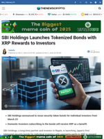 SBI Holdings Launches Tokenized Bonds with XRP Rewards to Investors  - TheNewsCrypto
