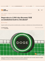 Dogecoin at a 1,100-day discount: Will accumulation lead to a breakout? - AMBCrypto