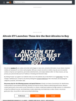 Best Altcoins to Buy as Altcoin ETF Sees the Light of Day