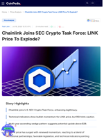 Chainlink Joins SEC Crypto Task Force: LINK Price To Explode?