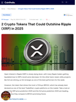 How FXGuys and SUI Will Outshine XRP in 2025