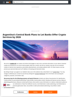 Argentina's Central Bank Plans to Let Banks Offer Crypto Services by 2026 - Brave New Coin