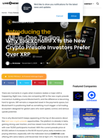 Why BlockchainFX Is the New Crypto Presale Investors Prefer Over XRP | Live Bitcoin News