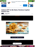 Solana ETF to Be Next, Pantera Capital Points Out