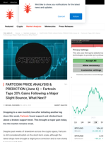 FARTCOIN PRICE ANALYSIS & PREDICTION (June 6) – Fartcoin Taps 20% Gains Following a Major Slight Bounce, What Next? - NullTX