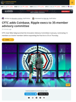 CFTC Adds Crypto Execs to Innovation Advisory Committee