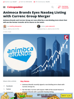 Animoca Brands Eyes Nasdaq Listing with Currenc Group Merger - Coinspeaker