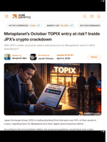 Metaplanet’s October TOPIX entry at risk? Inside JPX’s crypto crackdown - AMBCrypto