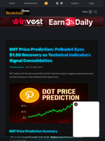 DOT Price Prediction: Polkadot Eyes $1.50 Recovery as Technical Indicators Signal Consolidation - Blockchain.News