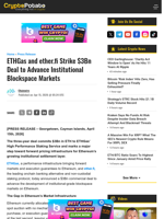 ETHGas and ether.fi Strike $3Bn Deal to Advance Institutional Blockspace Markets