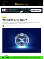 Why is XRP Down Today? - CoinCentral