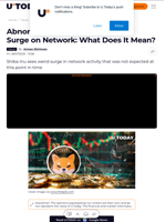 Abnormal 1,054% Shiba Inu (SHIB) Surge on Network: What Does It Mean?